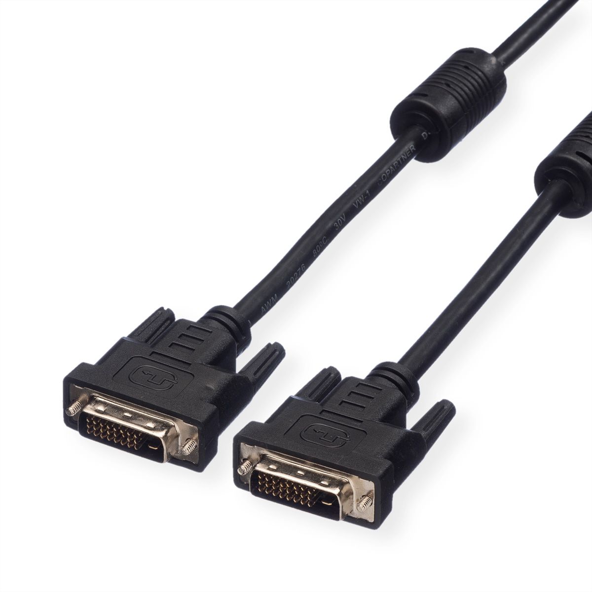 5m DVI Anschluss Kabel DVI Stecker LCD LED Digital Monitorkabel 