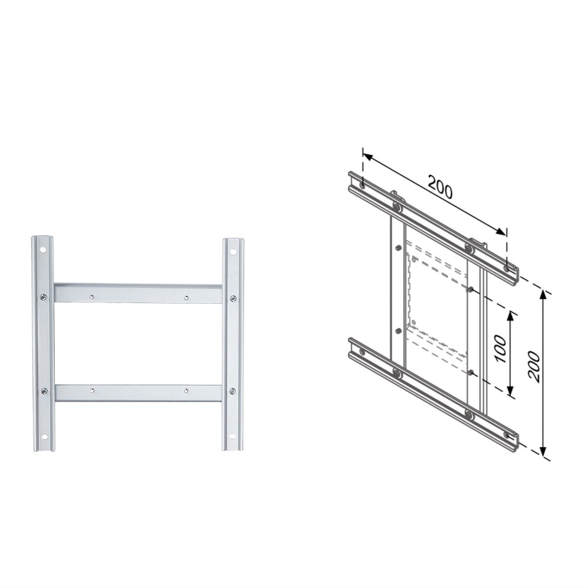 ROLINE Adaptateur VESA 100x100-100x200/200x200