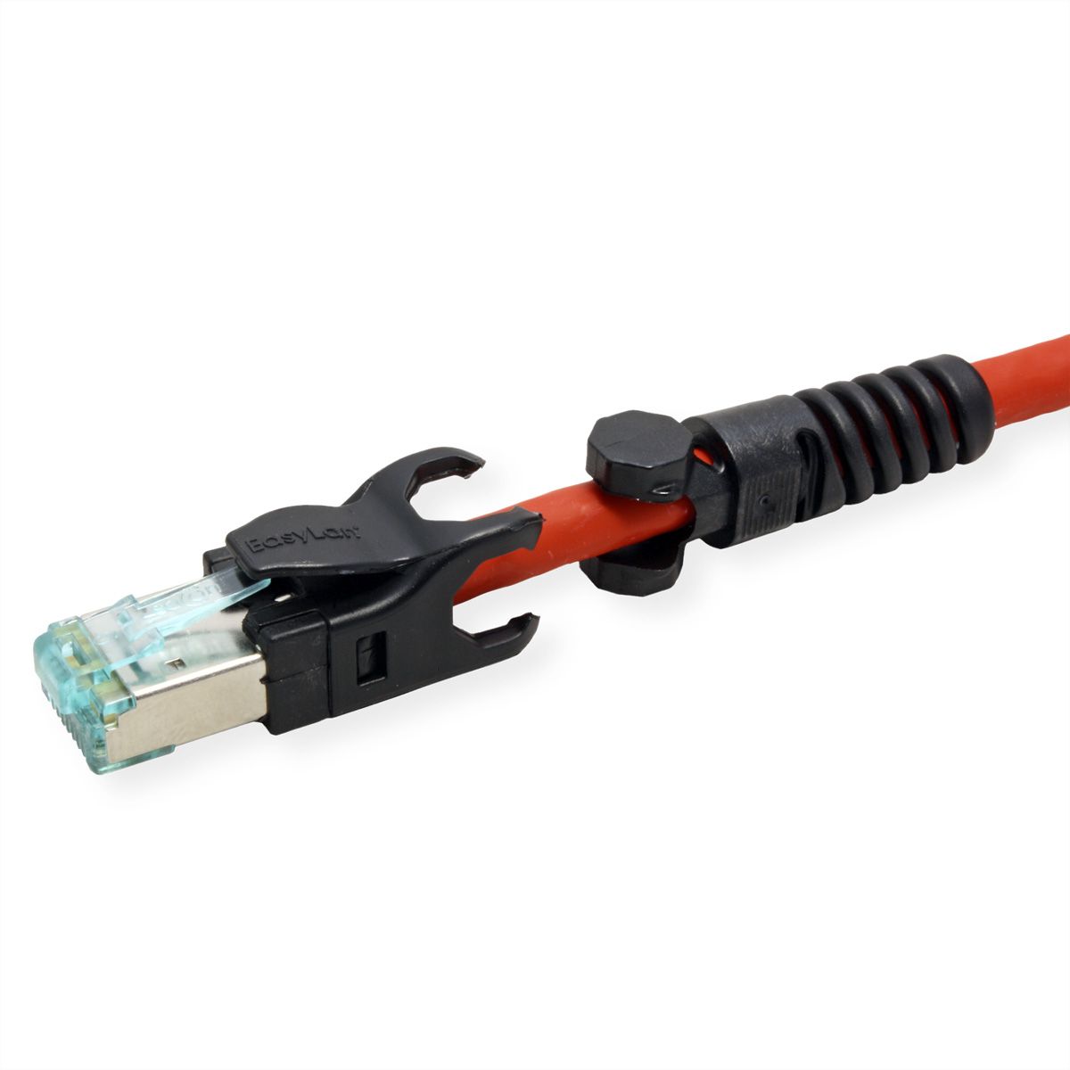 EasyLan VarioBoot Patchkabel Cat.6A, S/FTP, rot, 3 m