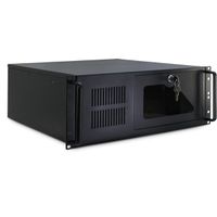 Boîtier industriel STD 19", IPC 4U 4088-S, noir