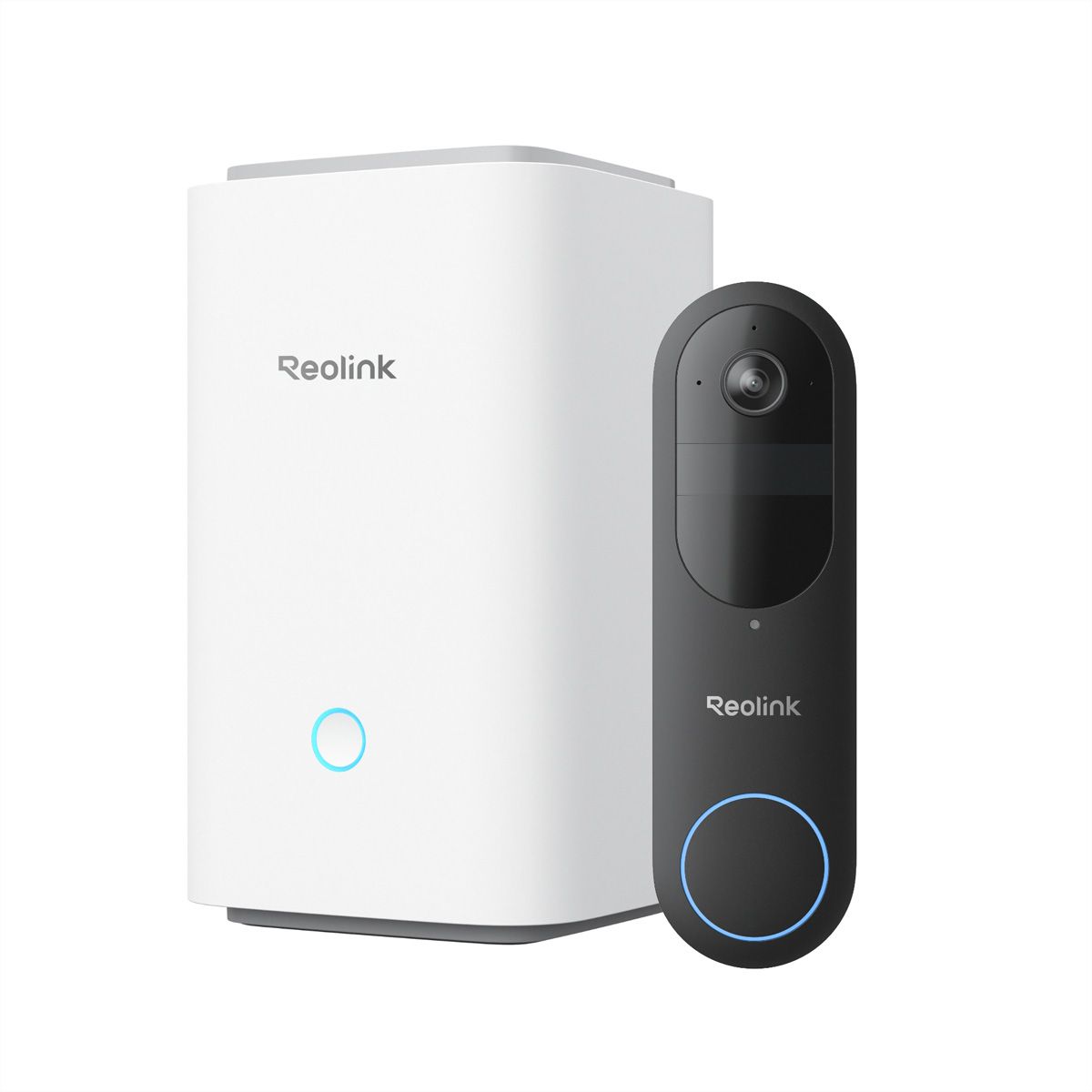 Reolink D340P Kit de sonnette, 5 MP, 134°, Wi-Fi, noir, avec Hub 1