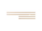 Samsung cadre interchangeable zu Frame 50", Sand Gold