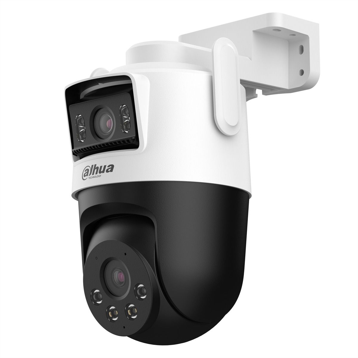 DAHUA DH-IPC-P3DP-3F-PV-0280B/0600B-EUR Caméra PT 2x 3 MP, 95° & 53°, IR-LED 50m, WiFi