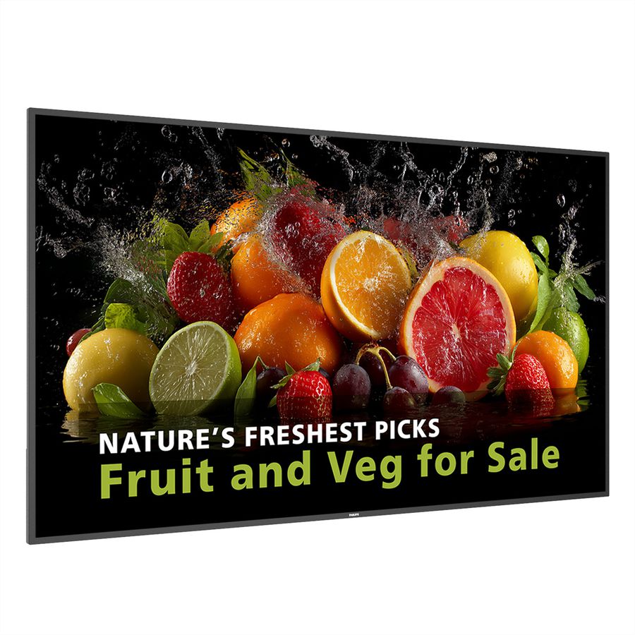 Philips Signage Display 86BDL5050D/00, 86", UHD, 24/7, 600cd/m² Android