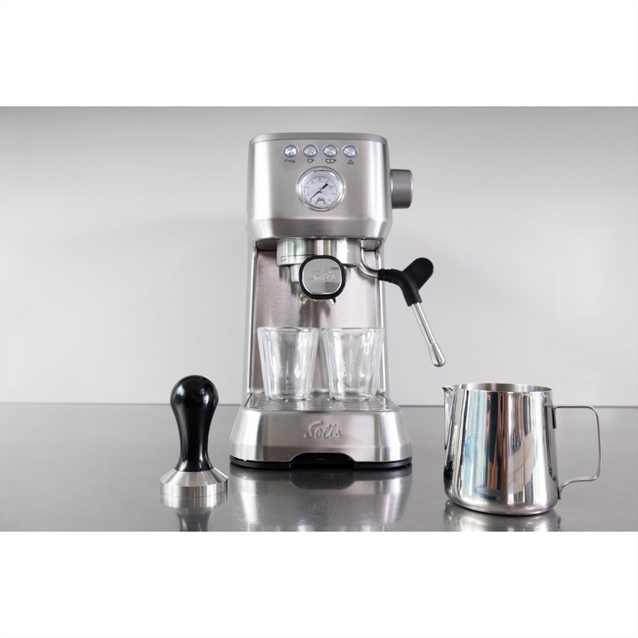 Solis machine à café Barista Perfetta+, argent, Typ 1170