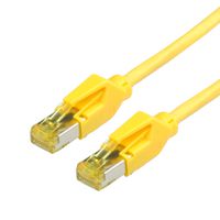 Cordon DRAKA Cat.6A (Classe EA) UC900 / HIROSE TM31, jaune, 7 m