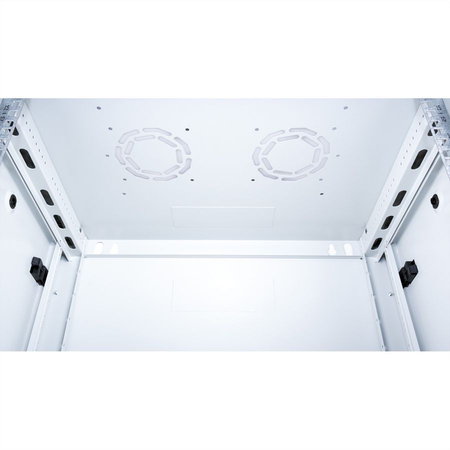 ROLINE 19-Zoll Wandgehäuse Basic Plus 18HE, 600x450 BxT grau