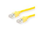 KERPEN Patchkabel Cat.5e (Class D) SF/U, MegaLine D1-20, gekreuzt, gelb, 2 m