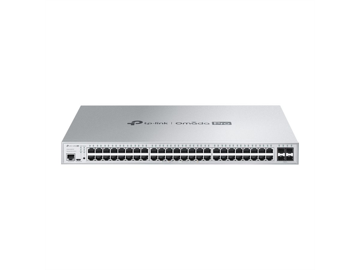 TP-Link Campus Switch S5500-48GP4F, 48x1G PoE L2+ Managed Switch