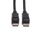 VALUE DisplayPort Kabel, DP ST - ST, schwarz, 1,5 m