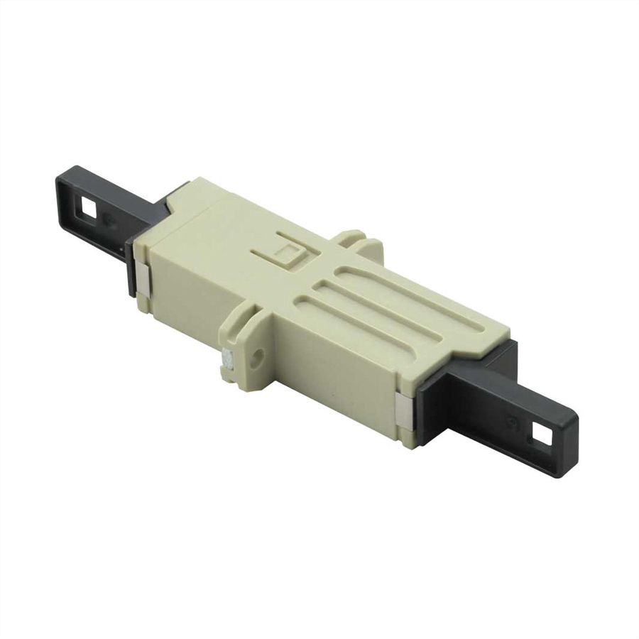 ROLINE LWL-Kupplung LSH Simplex, Multimode, beige