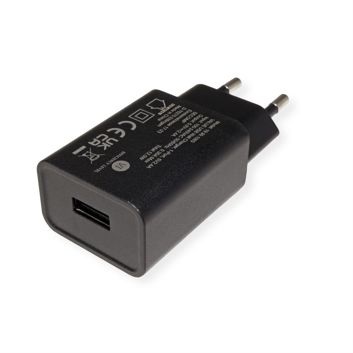 VALUE Chargeur USB, 1-port, 12W