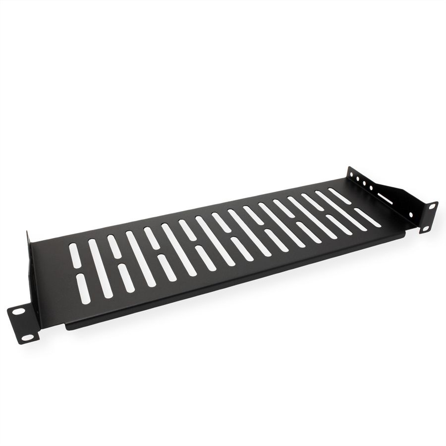 VALUE Etagère 19", 485 x 150mm, max. 10 kg, noir