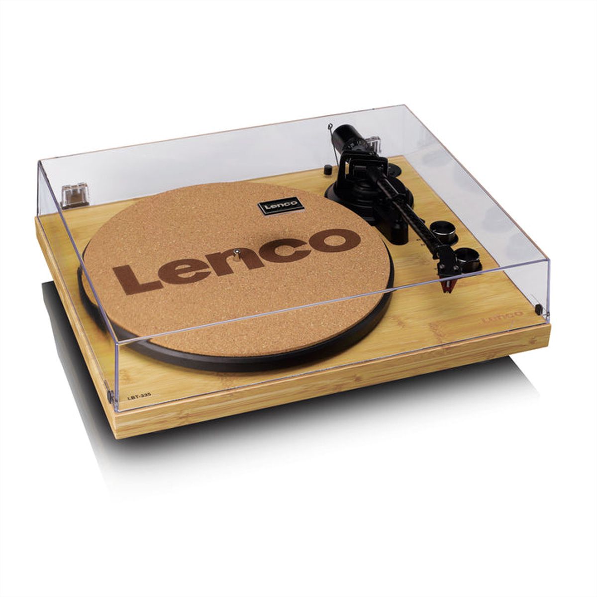Lenco Platine vinyle LBT-335BA, couleur bambou ,BT, Ortofon 2MRED inclus