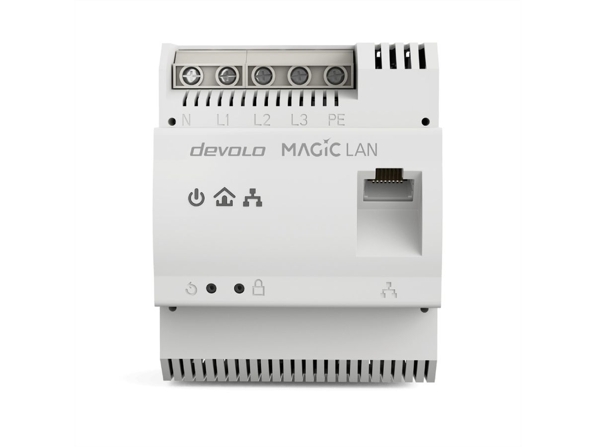Devolo Powerline Magic 1 LAN, 1200 Mbit/s,1x RJ45, Single