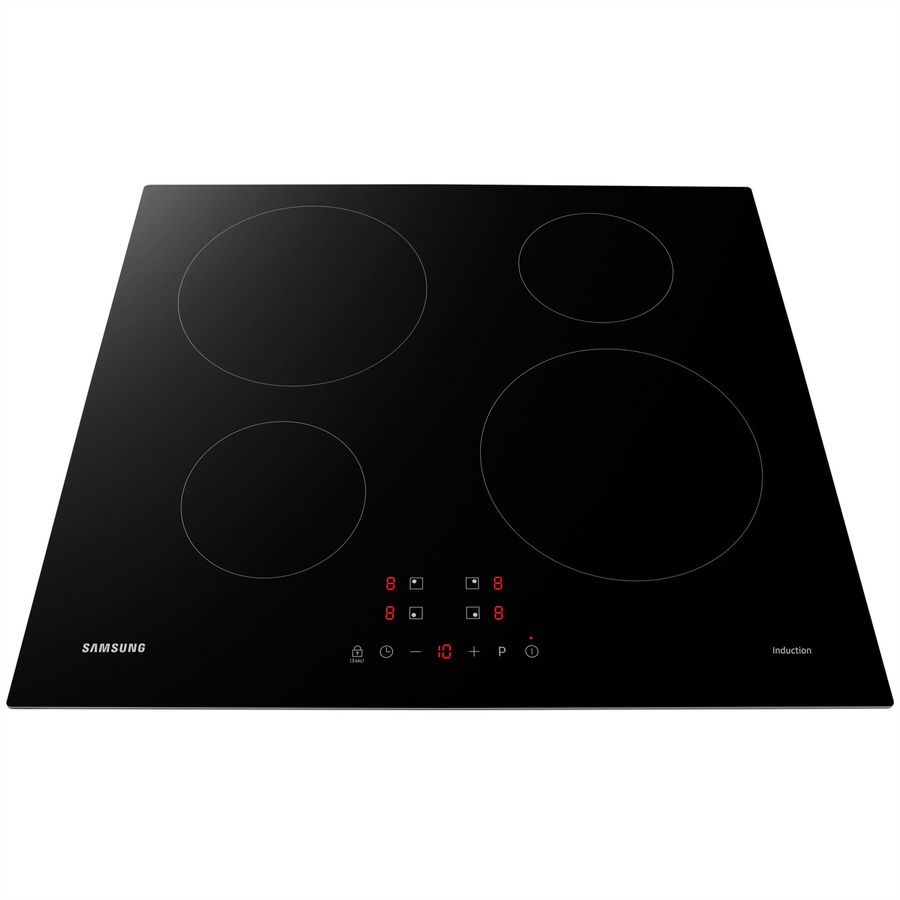 Samsung Induktionskochfeld 60cm, 2 Kochzonen à Ø14cm & 2 Kochzonen àØ22cm