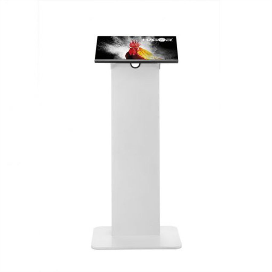Hagor Indoorstele vis-it Tilt, blanc, Borne d'intérieur indépendante avec réglage de l'inclinaison en continu, blanc