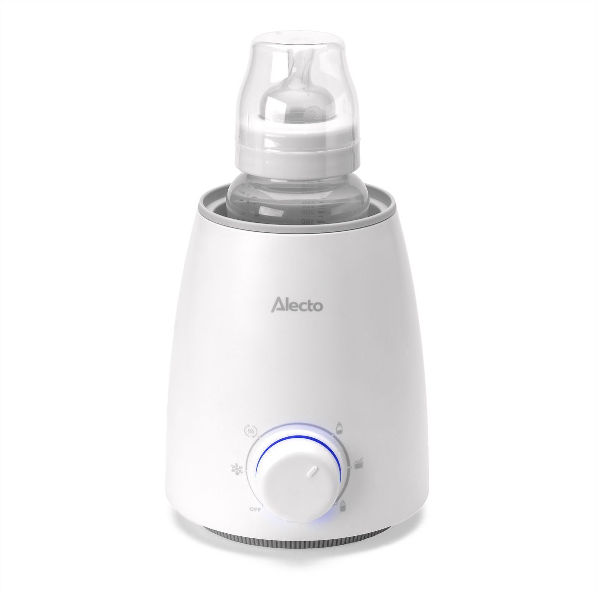 Alecto Flaschenwärmer BW800, Weiss/Grau