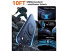 Torras Ostand 360° Spin Schutzhülle, iPhone 17 Pro Max, MagSafe, blau