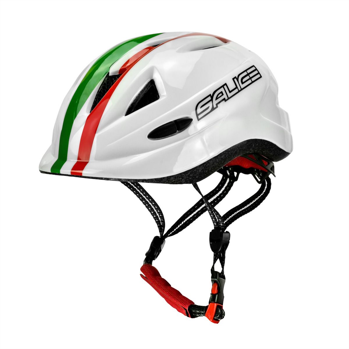 Salice Occhiali Velohelm Junior, L-XL 46-54, White ITA