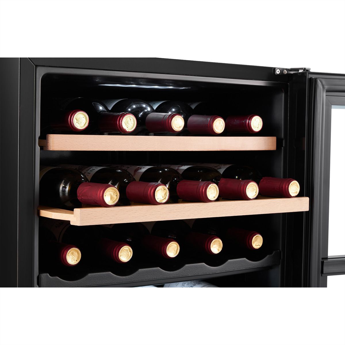 Climadiff Armoire à vin CEPAGE33DZ, Autonome, 2 zones, 33 bouteilles