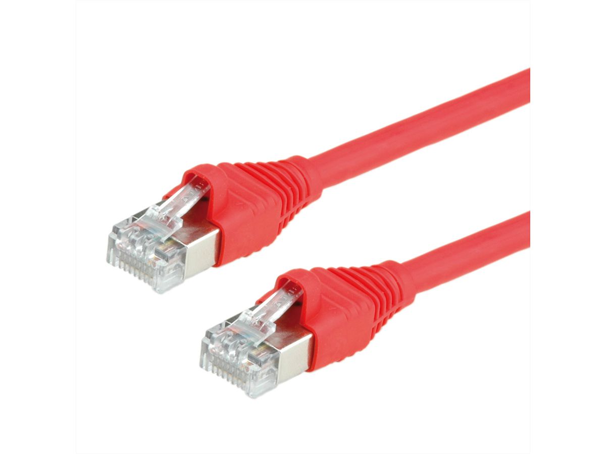 Cordon DÄTWYLER Cat.6/7 CU S/STP 4x2x AWG26, 1,2 GHz, rouge, 70 m
