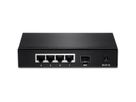 TRENDnet TEG-S51SFP Gigabit Ethernet (10/100/1000) Noir commutateur réseau