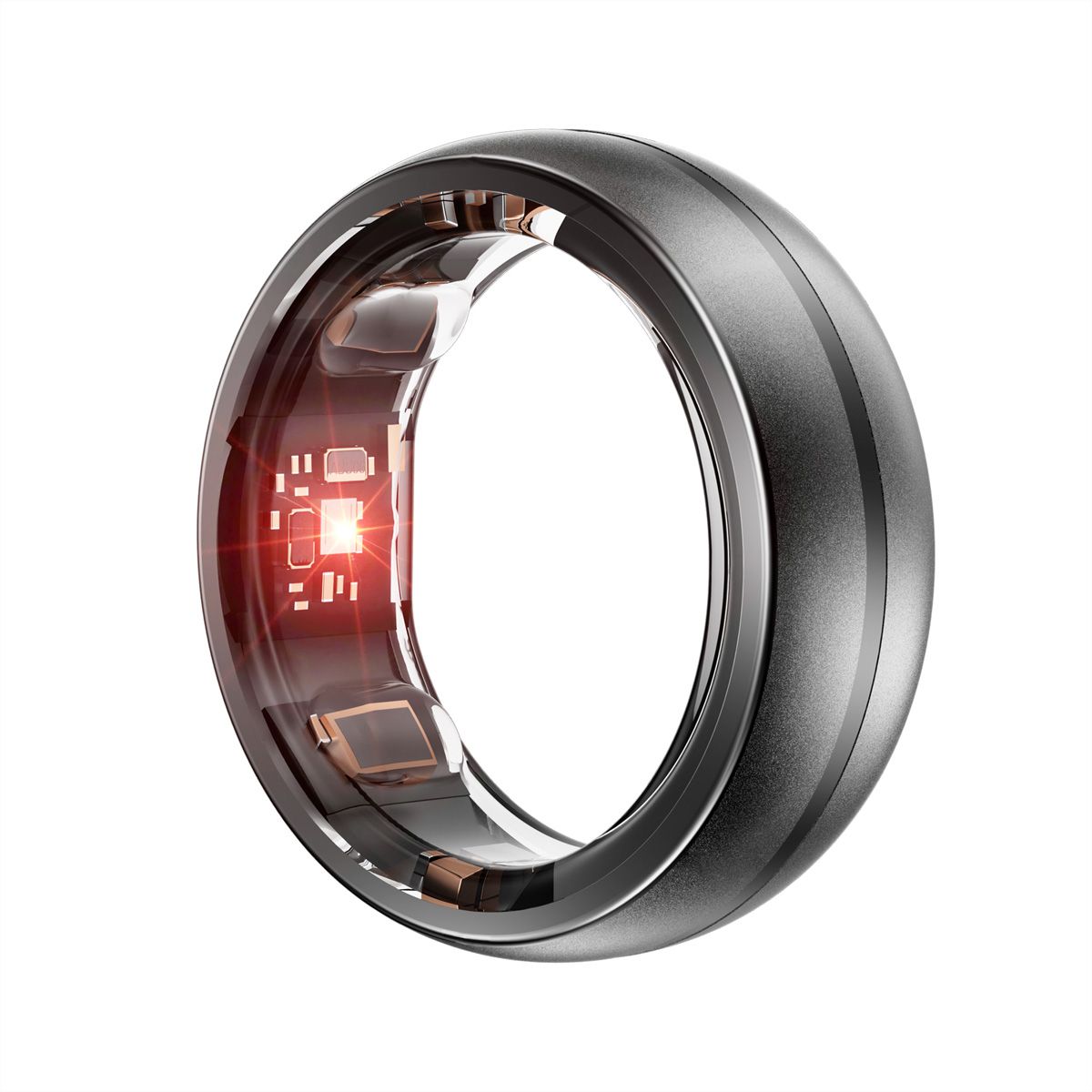 MYnextRING Smart Ring noir mat, Taille 8