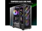ANTEC AX85 ARGB Boîtier PC Midi Tower Gaming ATX, noir