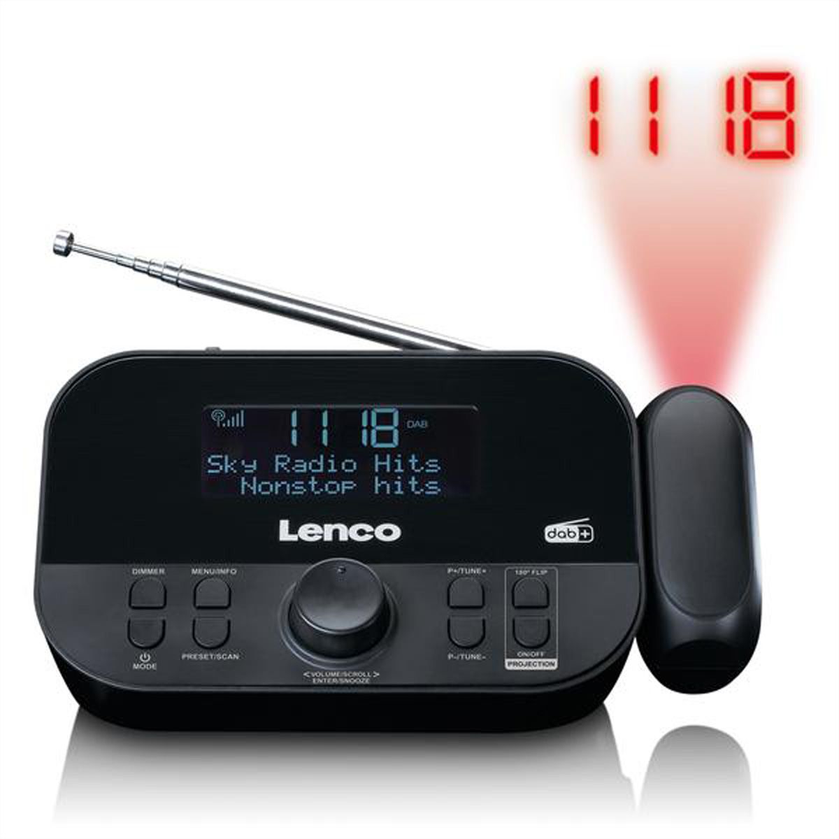 Lenco Radiowecker DAB+ FM CR-615