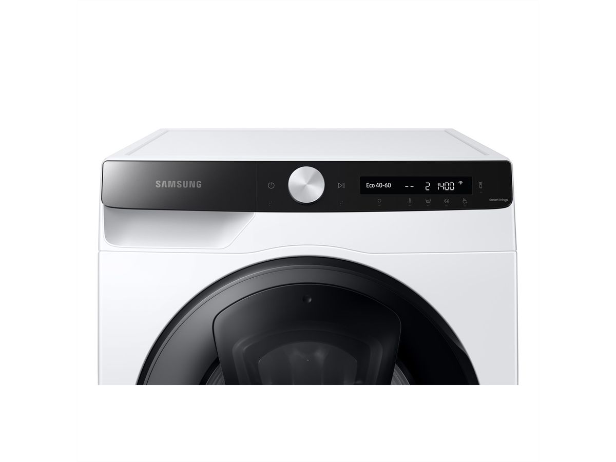 Samsung Waschmaschine WW5500, 8kg, Carved Black, WW80T554AAE/S5