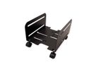 VALUE PC-Ständer, rollbar, bis 10 kg, schwarz