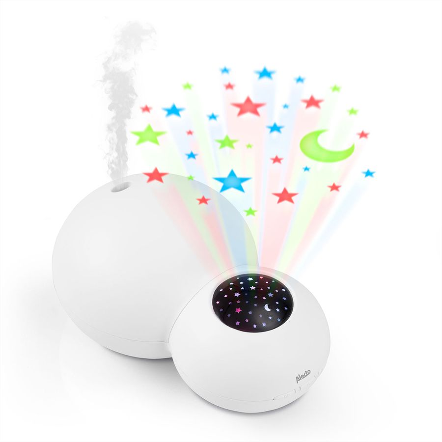 Alecto Baby Humidificateur et Projecteur BC-21, blanc