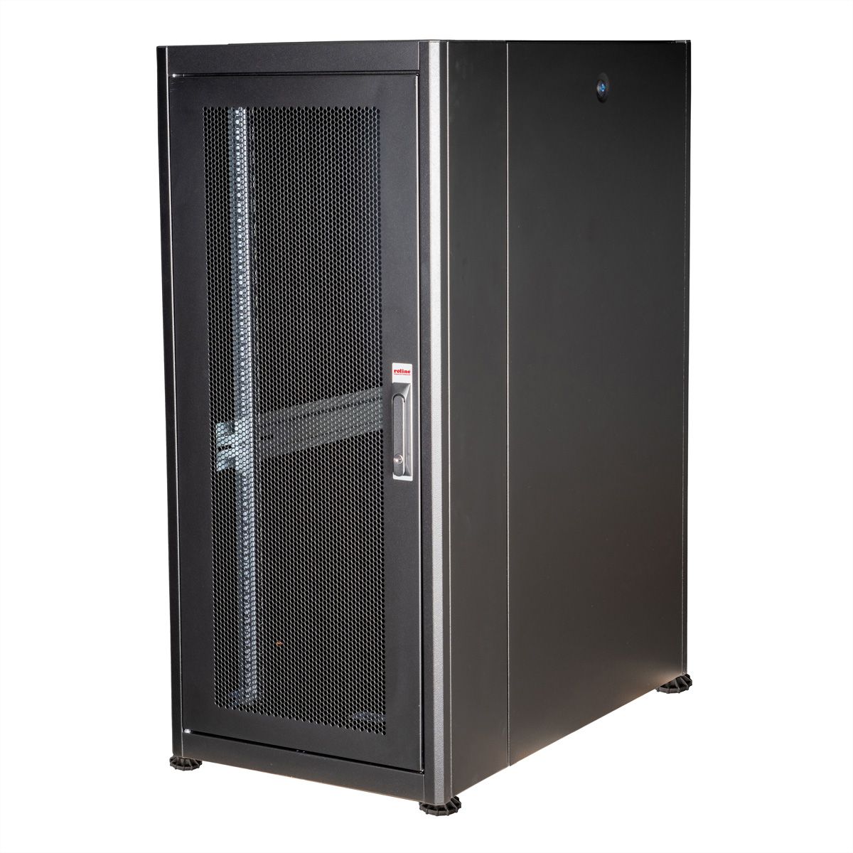 ROLINE 19" Baie serveur Basic 26U, 600x1000 LxP Porte perforée noir