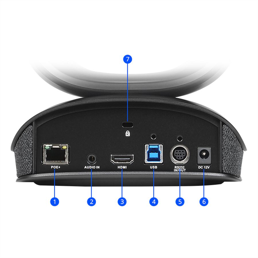 **DEMO** Aver USB Kamera CAM570, schwarz