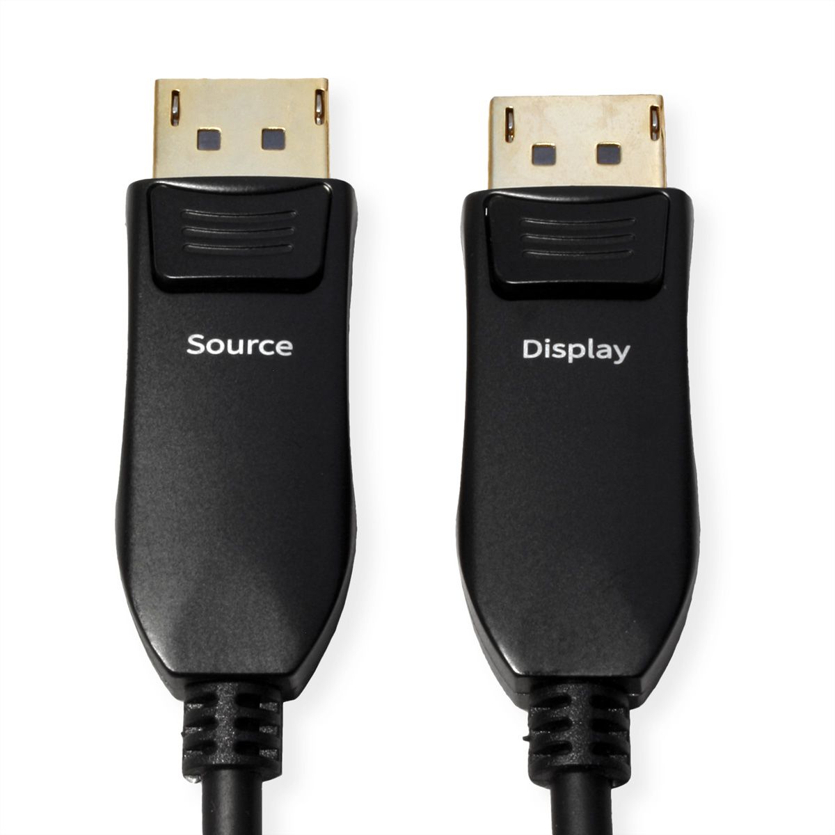 ROLINE Câble DisplayPort v2.1 (AOC), M/M, 50 m