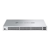 TP-Link Campus Switch S5500-48GP4F, 48x1G PoE L2+ Managed Switch