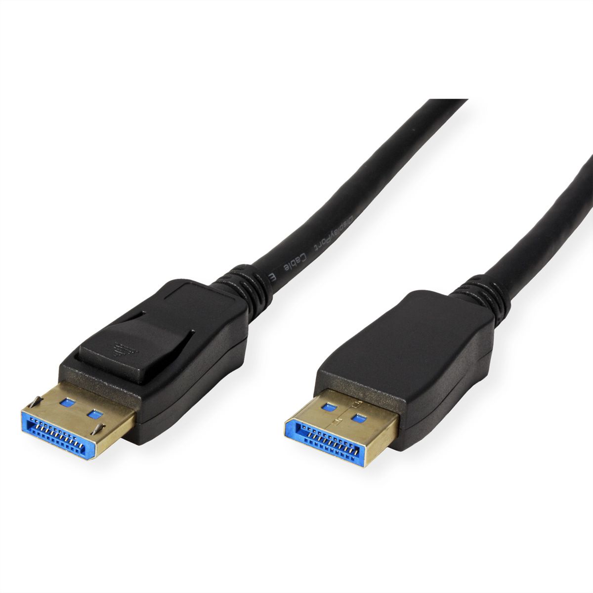 ROLINE DisplayPort Kabel, v2.0, DP ST - ST, schwarz, 1 m