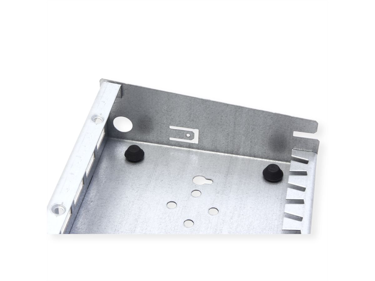 METZ CONNECT  Keystone boîtier en saillie 12 ports blanc pur, non équipé