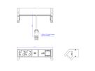 BACHMANN DESK2 2x contact de protection USB C