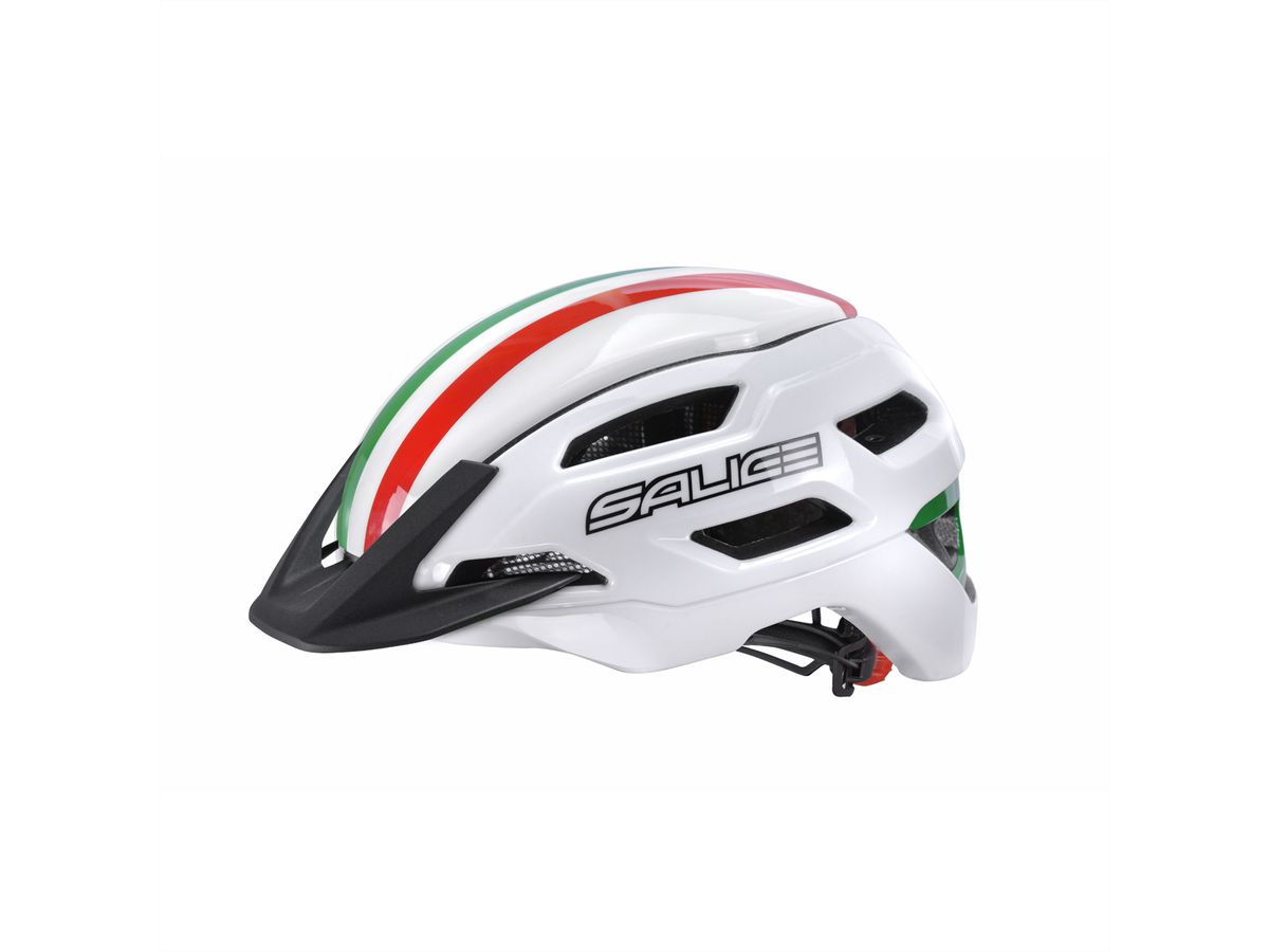 Salice Occhiali Casque de vélo Stelvio, M-L 54-60, White ITA