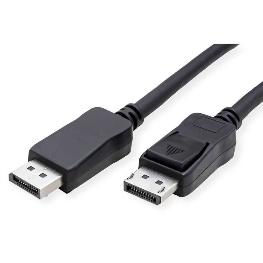 VALUE DisplayPort Kabel, DP ST - ST, schwarz, 1,5 m