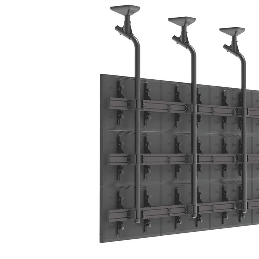 Hagor tube coudé CPS - pole 1750mm, for multiscreen installation, noir