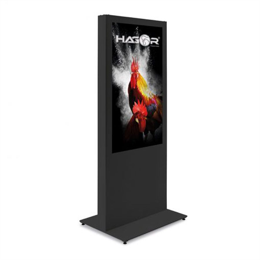 Hagor vis-it Stelen portrait 42 - 46", Indoorstele, grau