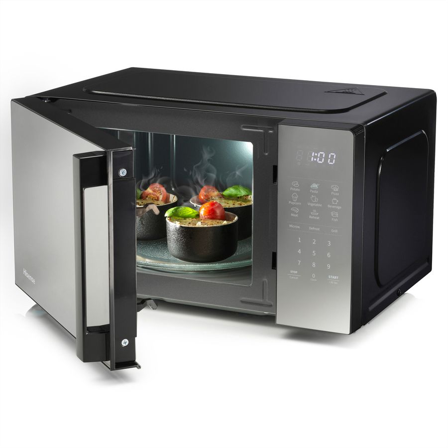 Hisense Mikrowelle H20MOMBS4HGCH, 20L, Mirror Black