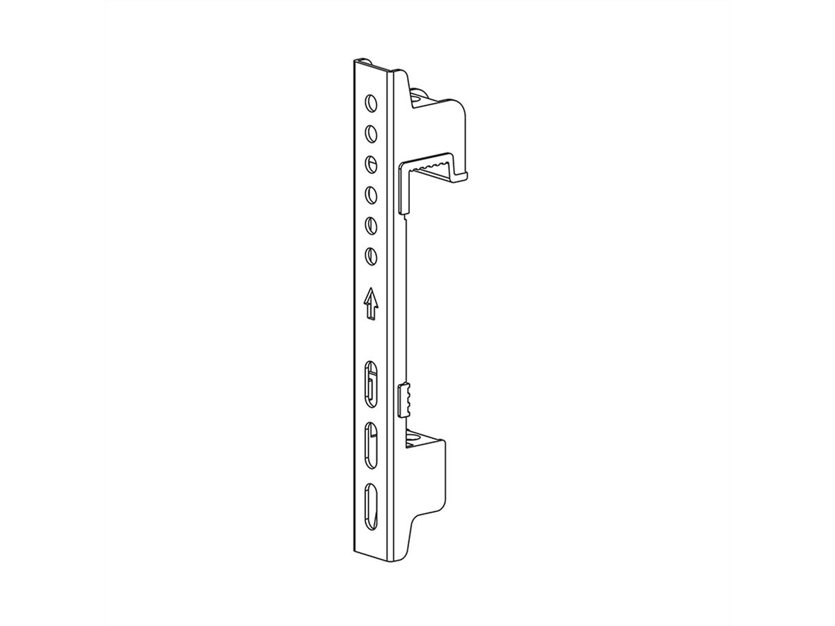 **DEMO** Hagor Adaptateur bras CPS - Fixed Arms VESA 200, noir