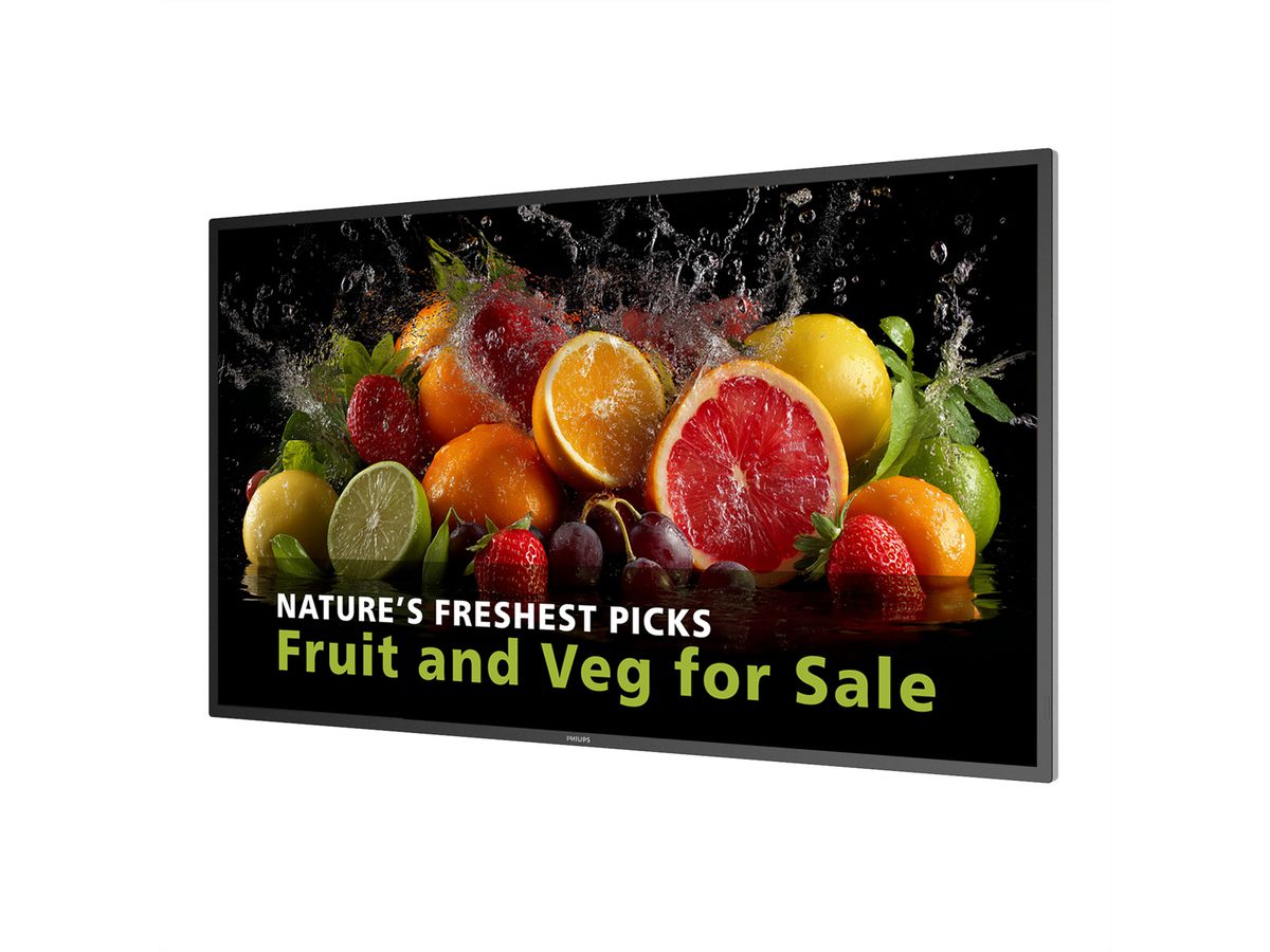 Philips Signage Display 43BDL5050D/00, 43",  UHD, 24/7, 600cd/m² Android