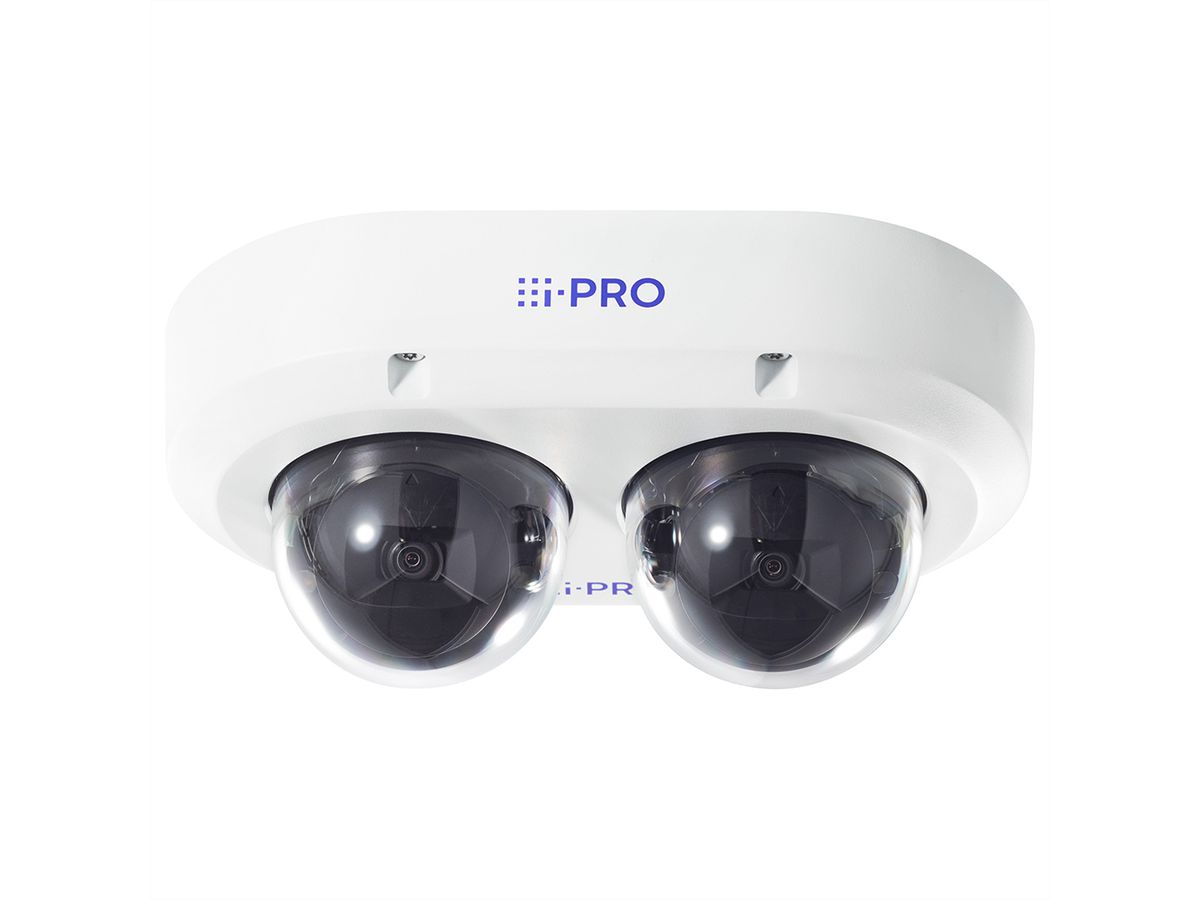 i-PRO WV-S85402-V2L Multisensor Kamera 2x 4 MP, 43-100°, IR-LED 40m