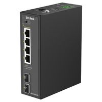 D-Link DIS-210G-06P Switch 6 ports, Smart Managed Gigabit PoE industriel