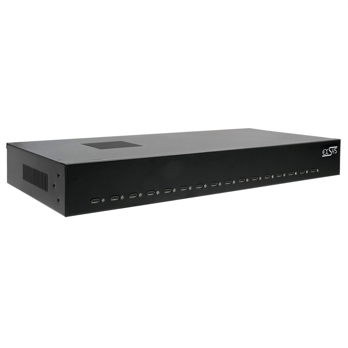 EXSYS EX-11016 16 Port USB-C Highpower Ladestation 480W
